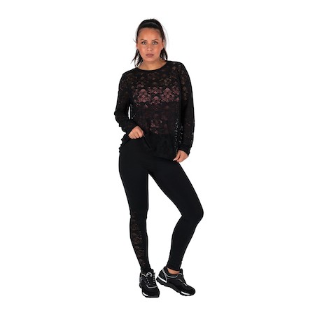 Dreesy Lace Top with Leggings