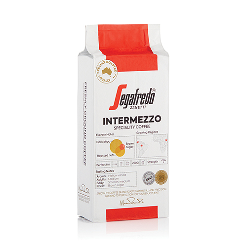 Segafredo Zanetti Intermezzo Speciality Ground Coffee 250g